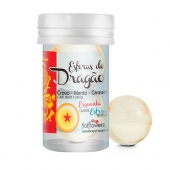 Интимный гель Esferas do Dragao Hot Ball с охлаждающе-разогревающим эффектом (2 шарика по 3 гр.) - HotFlowers - купить с доставкой в Красногорске