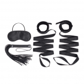 Эротический набор 4PC Bondage Bed Strap   Flogger Kit - Lux Fetish - купить с доставкой в Красногорске