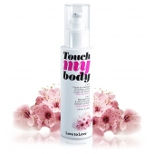 Силиконовый лубрикант 2-в-1 Touch My Body с ароматом вишнёвого цвета - 100 мл. - Love to Love - купить с доставкой в Красногорске