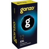 Презервативы увеличенного размера Ganzo XXL - 12 шт. - Ganzo - купить с доставкой в Красногорске