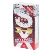 Ароматизированные презервативы Sagami Xtreme COLA - 10 шт. - Sagami - купить с доставкой в Красногорске