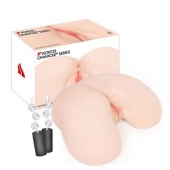 Мастурбатор-полуторс с двойным слоем материала и вибрацией Maria Onahole Real Vagina - KOKOS - в Красногорске купить с доставкой