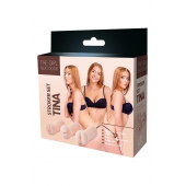 Набор из 3 мастурбаторов The Girl Next Door Tina - Dream Toys - в Красногорске купить с доставкой