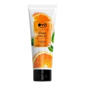 Лубрикант на водной основе OYO Aroma Gel Orange с ароматом апельсина - 75 мл. - OYO - купить с доставкой в Красногорске