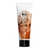 Лубрикант на водной основе OYO Aroma Gel Ice Cream с ароматом пломбира - 75 мл. - OYO - купить с доставкой в Красногорске