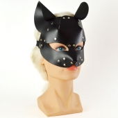 Черная кржаная маска Pussy - Sitabella - купить с доставкой в Красногорске