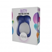 Синее эрекционное виброкольцо Nutty - Adrien Lastic - в Красногорске купить с доставкой