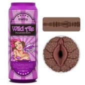 Коричневый мастурбатор-вагина Pleasure Brew Masturbator-Wild Ale в банке - Lovetoy - в Красногорске купить с доставкой