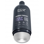 Мастурбатор в бутылке Shower Therapy Deep Cream - Pipedream - в Красногорске купить с доставкой