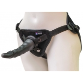 Комплект из трусиков Harness и двух насадок - 20,5 и 18 см. - LOVETOY (А-Полимер) - купить с доставкой в Красногорске