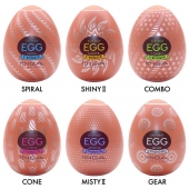 Набор из 6 мастурбаторов-яиц Tenga Egg Variety Pack V - Tenga - в Красногорске купить с доставкой