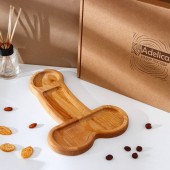 Деревянное блюдо для подачи в форме члена (32,5 х 20 х 1,7 см) - Сима-Ленд - купить с доставкой в Красногорске