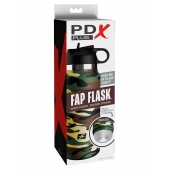 Мастурбатор в камуфляжной колбе Fap Flask - Pipedream - в Красногорске купить с доставкой