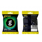 Ультратонкие презервативы Ganzo Ultra thin в мягкой упаковке - 3 шт. - Ganzo - купить с доставкой в Красногорске