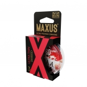 Ультратонкие презервативы MAXUS AIR Ultra Thin - 3 шт. - Maxus - купить с доставкой в Красногорске