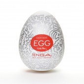 Мастурбатор-яйцо Keith Haring EGG PARTY - Tenga - в Красногорске купить с доставкой