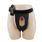 Полый вибрострапон на регулируемых трусиках Draven - 17,5 см. - Baile - купить с доставкой в Красногорске