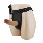 Полый вибрострапон на регулируемых трусиках Draven - 17,5 см. - Baile - купить с доставкой в Красногорске