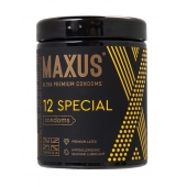 Презервативы с точками и рёбрами MAXUS Special - 12 шт. - Maxus - купить с доставкой в Красногорске