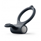 Черное эрекционное кольцо Power Clit - Dorcel - в Красногорске купить с доставкой