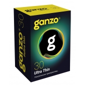 Супертонкие презервативы Ganzo Ultra thin - 30 шт. - Ganzo - купить с доставкой в Красногорске