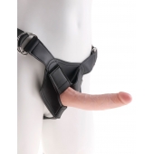 Страпон на виниловых трусиках Strap-on Harness Cock - 17,8 см. - Pipedream - купить с доставкой в Красногорске