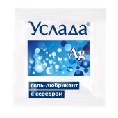 Гель-лубрикант «Услада с серебром» - 3 гр. - Биоритм - купить с доставкой в Красногорске