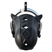 Черный замок верности Extreme Silicone Cock Blocker - Pipedream - купить с доставкой в Красногорске