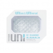 Прозрачный мастурбатор-стимулятор Tenga Uni Diamond - Tenga - в Красногорске купить с доставкой