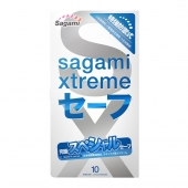 Презервативы Sagami Xtreme Ultrasafe с двойным количеством смазки - 10 шт. - Sagami - купить с доставкой в Красногорске