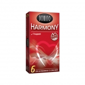 Гладкие презервативы Domino Harmony - 6 шт. - Domino - купить с доставкой в Красногорске