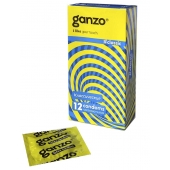 Классические презервативы с обильной смазкой Ganzo Classic - 12 шт. - Ganzo - купить с доставкой в Красногорске