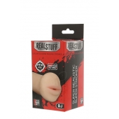 Нежный мастурбатор-ротик REALSTUFF 5INCH MASTURBATOR BJ - Dream Toys - в Красногорске купить с доставкой
