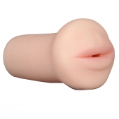 Нежный мастурбатор-ротик REALSTUFF 5INCH MASTURBATOR BJ - Dream Toys - в Красногорске купить с доставкой