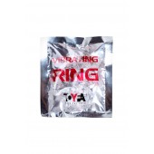 Прозрачное эрекционное кольцо с вибратором  и подхватом - Toyfa Basic - в Красногорске купить с доставкой