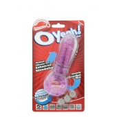 Фиолетовое эрекционное кольцо с вибрацией и пальчиком OYEAH PURPLE - Screaming O - в Красногорске купить с доставкой