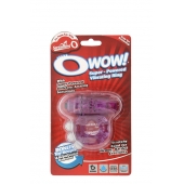 Фиолетовое эрекционное виброкольцо OWOW PURPLE - Screaming O - в Красногорске купить с доставкой