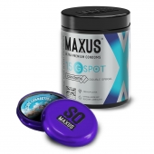 Гладкие презервативы Maxus G spot с двойной спиралью - 15 шт. - Maxus - купить с доставкой в Красногорске