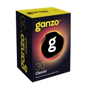 Классические презервативы с обильной смазкой Ganzo Classic - 30 шт. - Ganzo - купить с доставкой в Красногорске