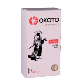 Тонкие презервативы OKOTO Ultra Thin - 12 шт. - Sitabella - купить с доставкой в Красногорске