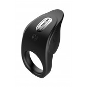 Черное эрекционное виброкольцо Vibro Lust Ring - MALESATION - в Красногорске купить с доставкой