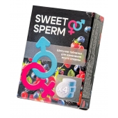 Шипучие таблетки для мужчин Sweet Sperm для изменения вкуса спермы (4 шт. по 0,5 гр.) - Капиталпродукт - купить с доставкой в Красногорске