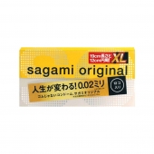 Презервативы увеличенного размера Sagami Original 0.02 XL-size - 12 шт. - Sagami - купить с доставкой в Красногорске