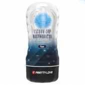 Прозрачный текстурированный мастурбатор Vacuum Cup Masturbator Planet - Baile - в Красногорске купить с доставкой