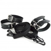 Черный комплект для растяжки на кровати «Новичок» - Sitabella - купить с доставкой в Красногорске