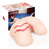 Мастурбатор-полуторс с двойным слоем материала Vanilla Onahole - KOKOS - в Красногорске купить с доставкой