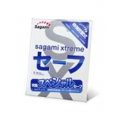 Презерватив Sagami Xtreme Ultrasafe с двойным количеством смазки - 1 шт. - Sagami - купить с доставкой в Красногорске
