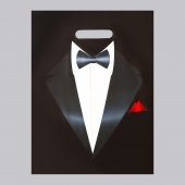 Пакет «Смокинг» полиэтиленовый с вырубной ручкой (30х40 см) - UPAK LAND - купить с доставкой в Красногорске