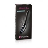 Черный вибратор с миостимуляцией Mystim Electric Eric Black Edition - 27 см. - MyStim - купить с доставкой в Красногорске