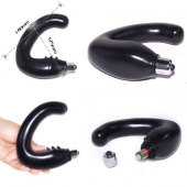 Чёрный вибростимулятор простаты - Baile - в Красногорске купить с доставкой